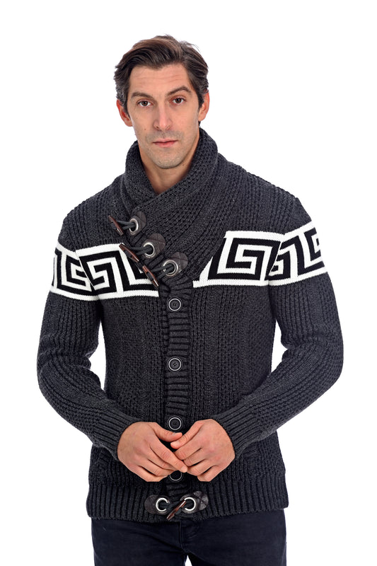 Gilet col haut - CosyFlake - Noir