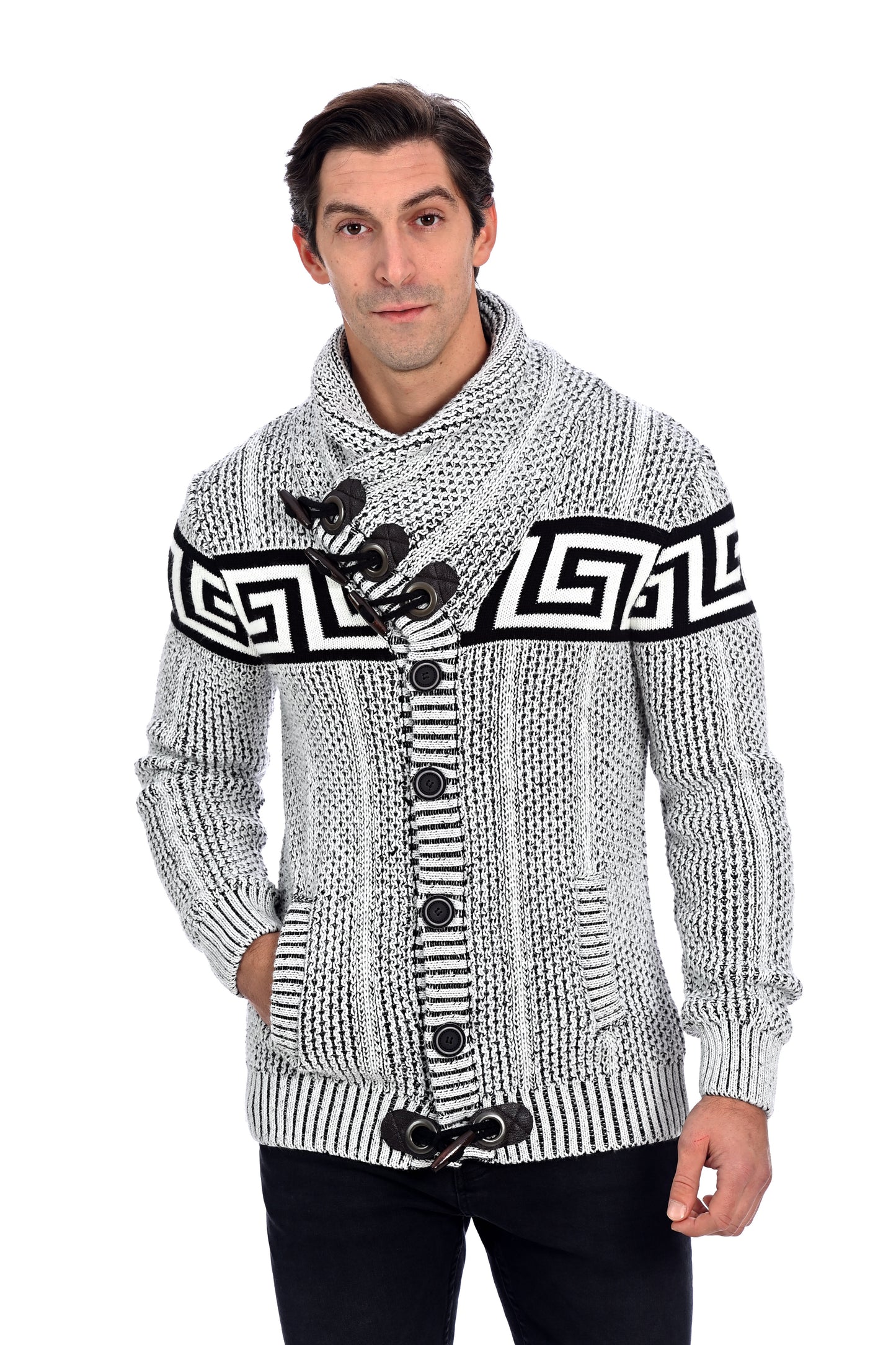 Gilet col haut - CosyFlake - Gris