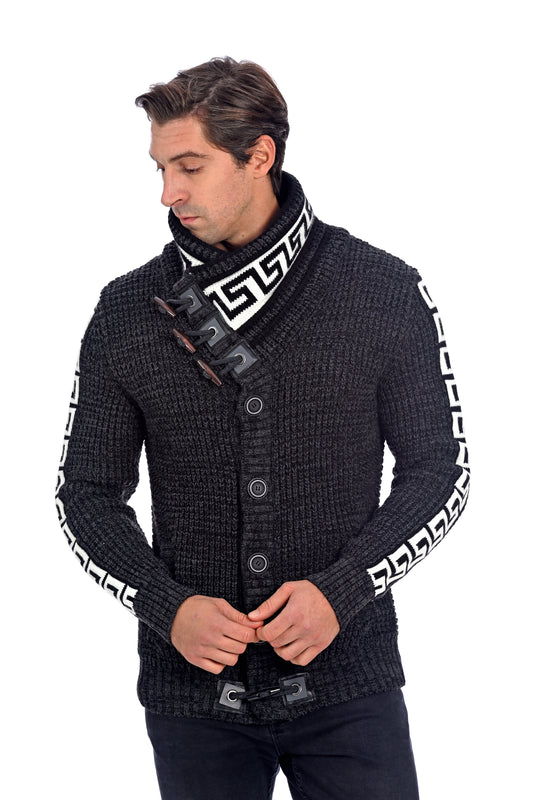 Gilet avec col enveloppant - Nordic Knits