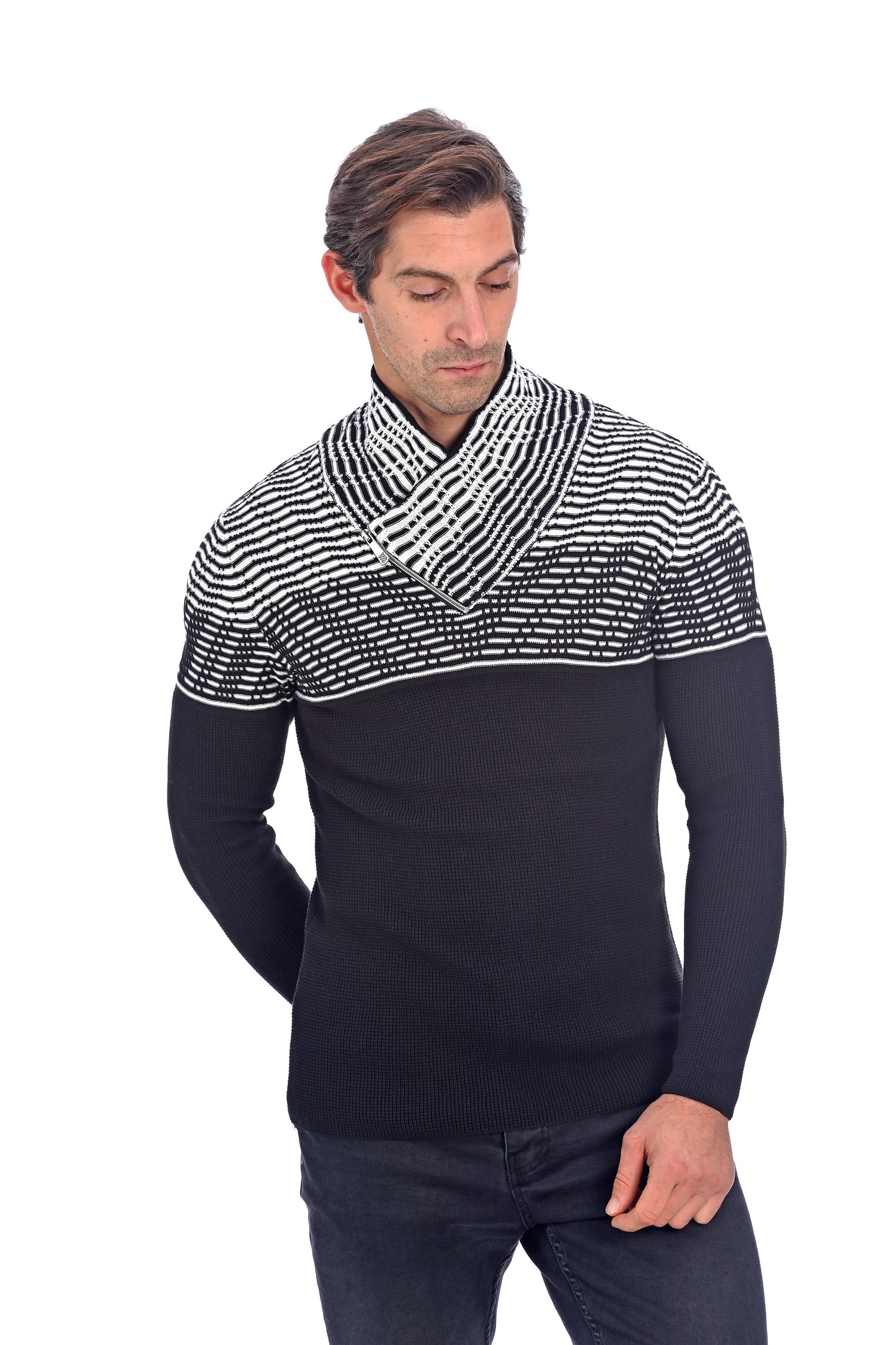 Pull col haut - CocoonKnit